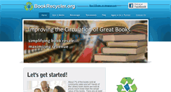 Desktop Screenshot of bookrecycler.org