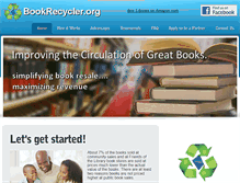 Tablet Screenshot of bookrecycler.org